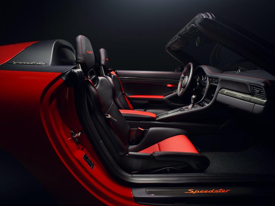 Интерьер Porsche 911 Speedster Concept II (991) 2018 года  (фото 4 из 7)